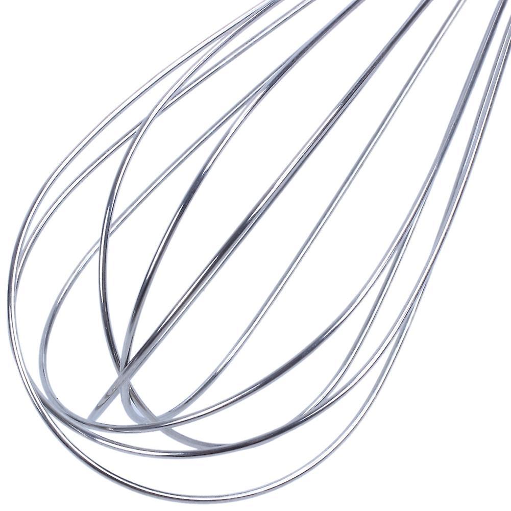 Stainless Steel Egg Beater Whisk Tool 8 Inch Length