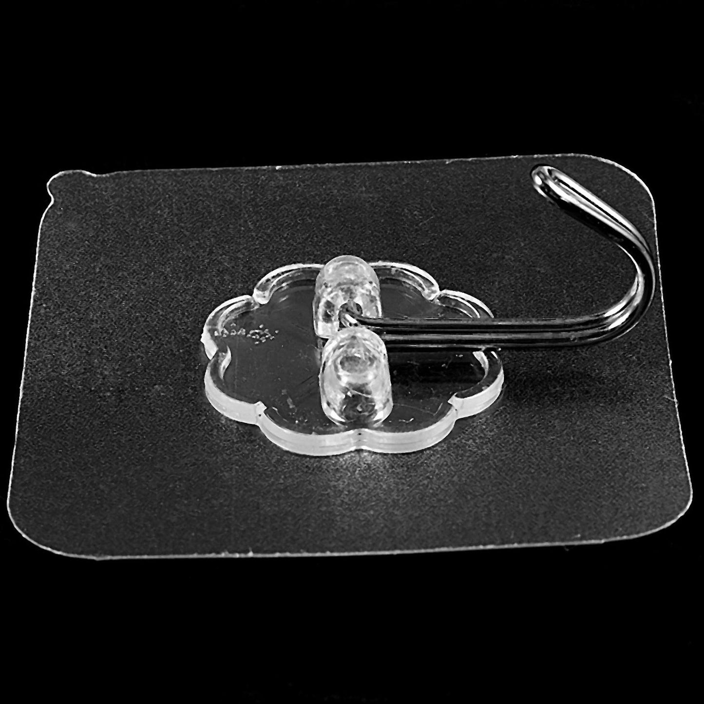 10 Packs Reusable Adhesive Hooks,transparent Heavy Duty Wall Hooks