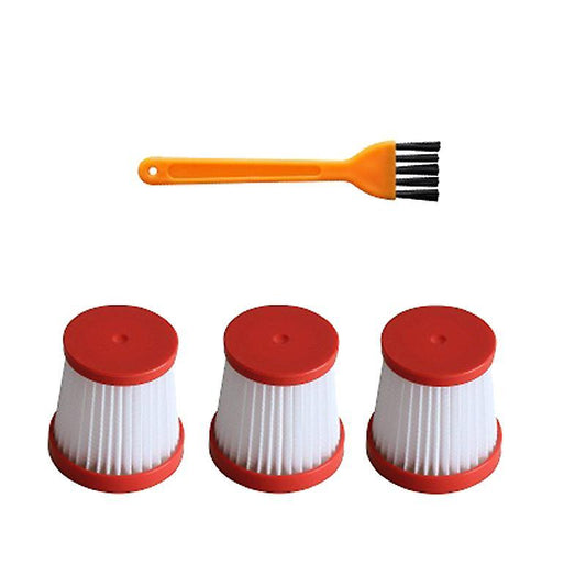 3pcs Handheld Vacuum Cleaner Hepa Filter Replacement Use Accessories