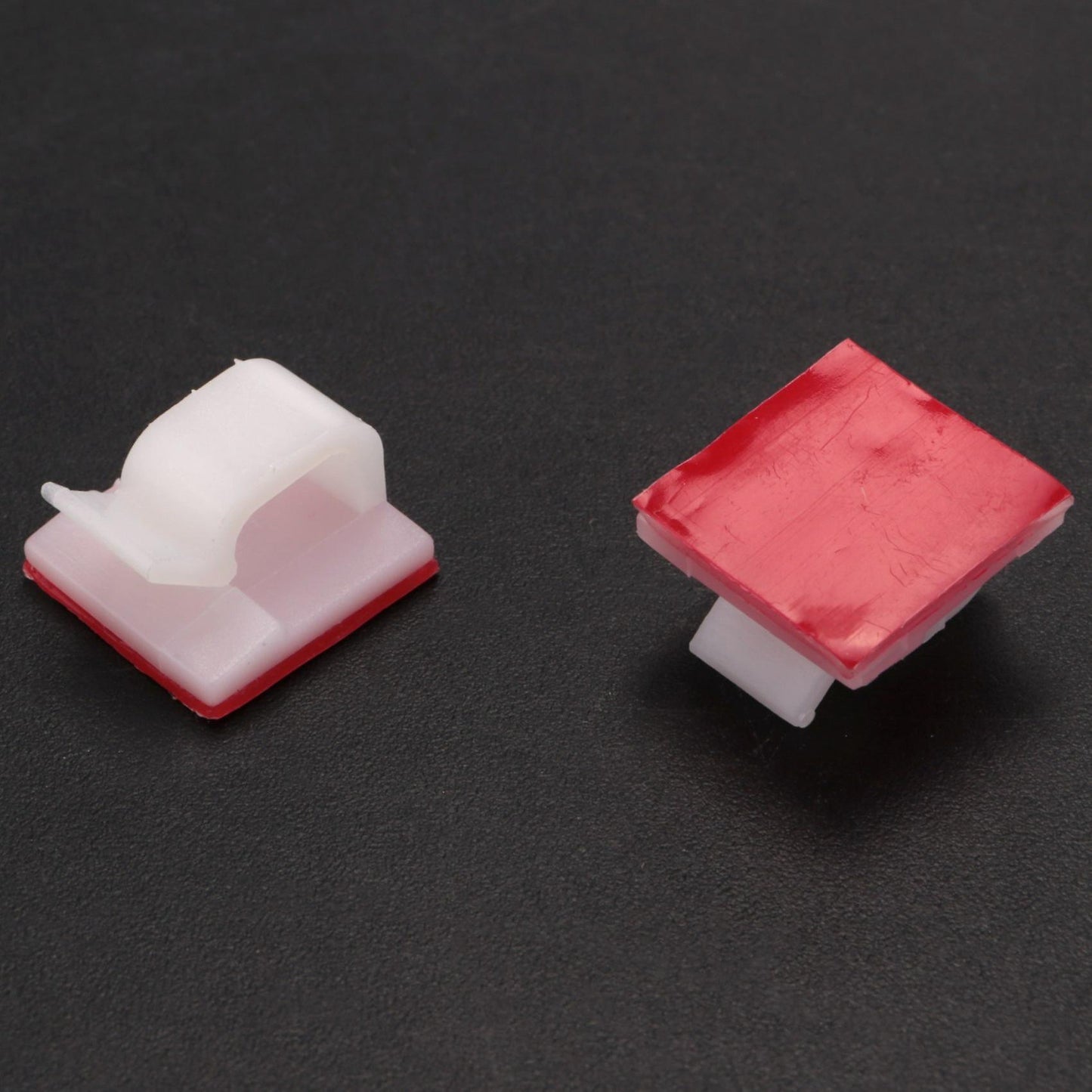 100 Self-adhesive Cable Management Clips, for Ethernet Cable, Office