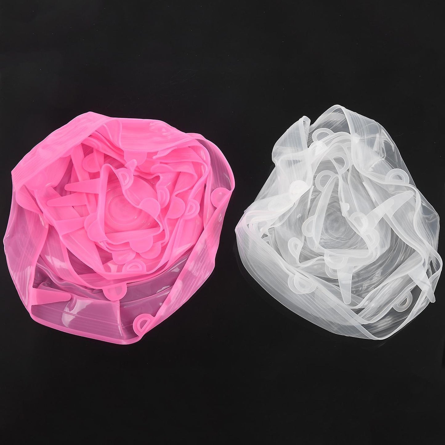 Silicone Stretch Lids 12pcs Silicone Lids, Keeping Food Fresh
