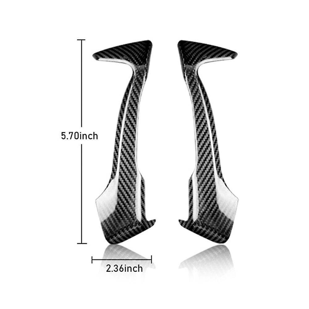 Real Carbon Fiber Car Door Handle Panel Cover Sticker for Subaru Brz