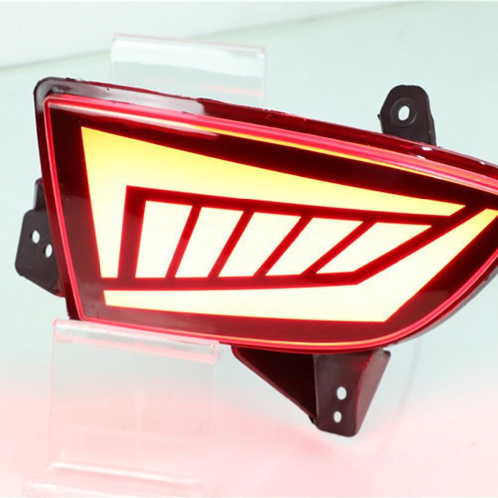 1 Pair Led Rear Bumper Light Tail Turn Signal Warning Reflector Lamp