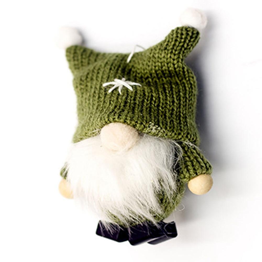 Christmas Lovely Faceless Doll Dwarf Plush Doll Handmade Pendant,b