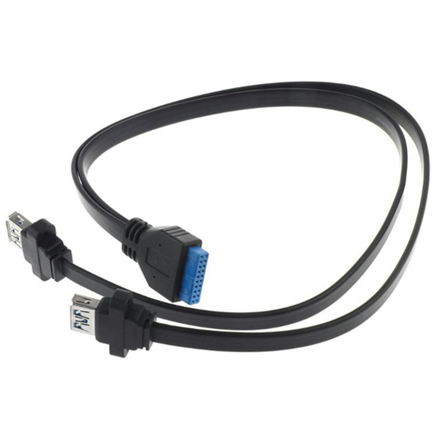 Dual Ports Usb 3.0 Female Screw Panel Mount to Motherboard