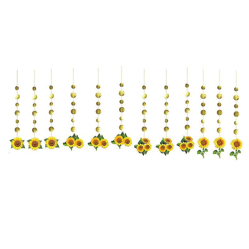 Sunflower Garlands for Kids Birthday Party Decorations for Summer