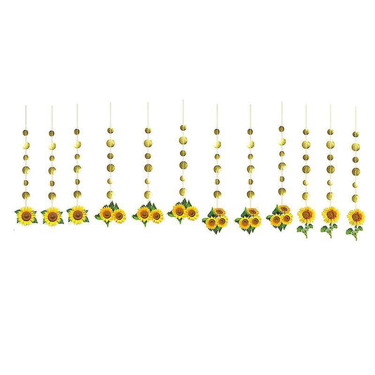 Sunflower Garlands for Kids Birthday Party Decorations for Summer