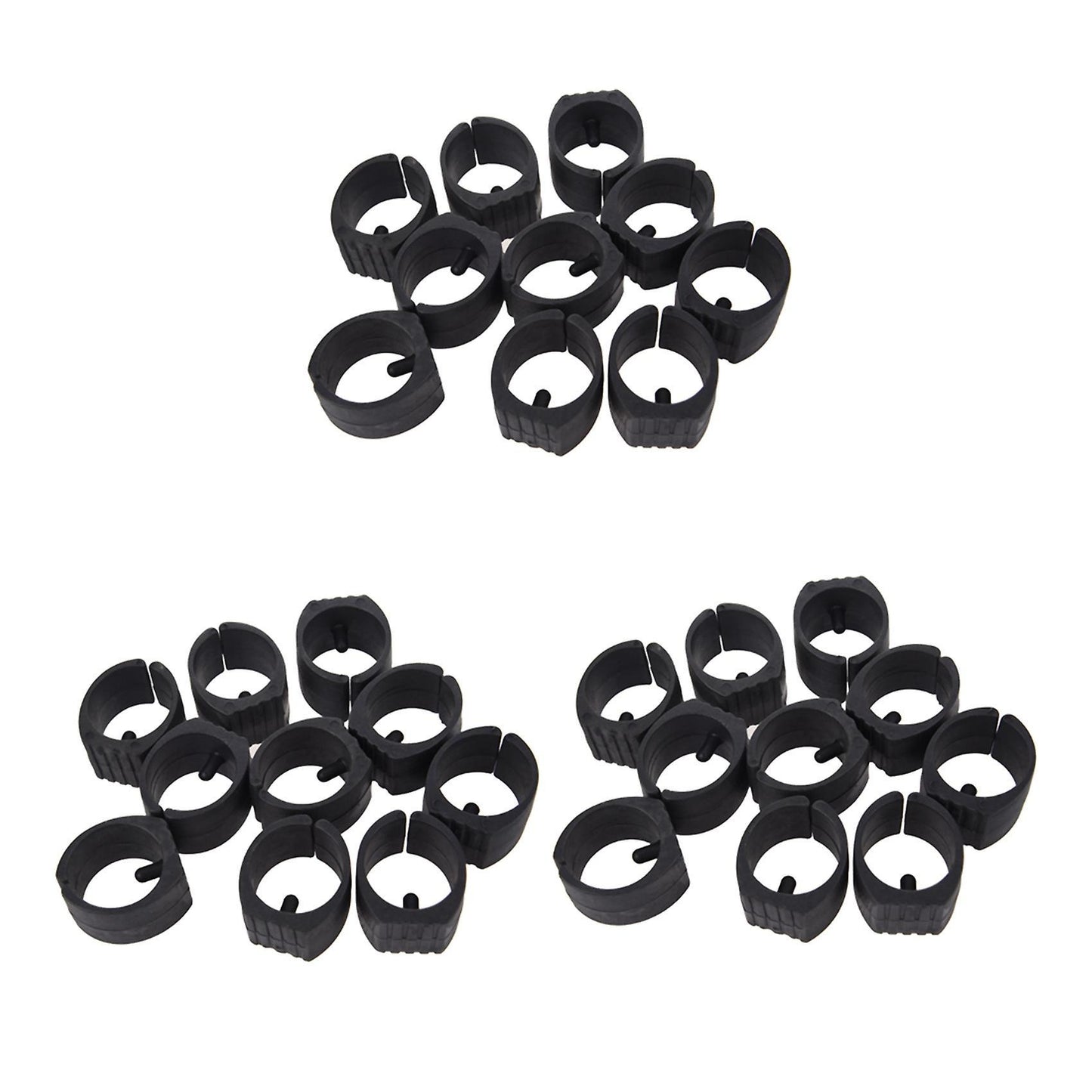 30 X Patins Pour Pieds De Chaise A Attaches Forme De U Embouts 25mm