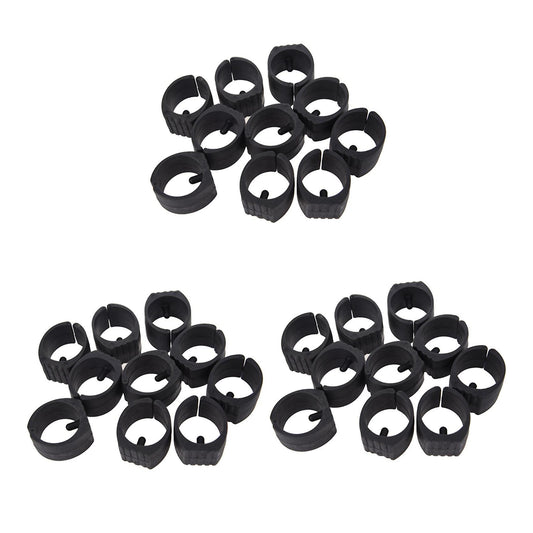 30 X Patins Pour Pieds De Chaise A Attaches Forme De U Embouts 25mm