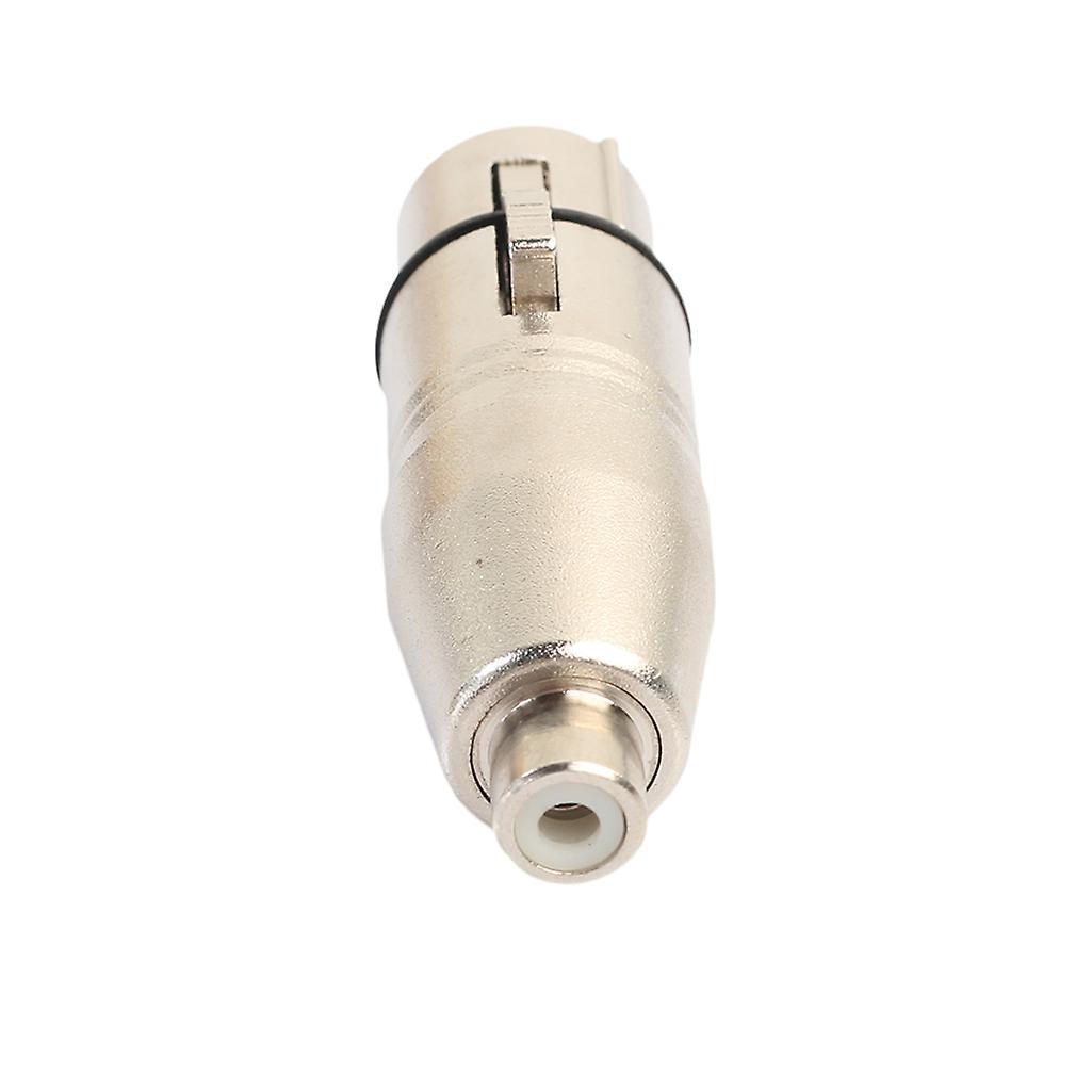 2pcs Xlr to Rca Adapter, Rca Female to Xlr Female Adapter Jack Plug