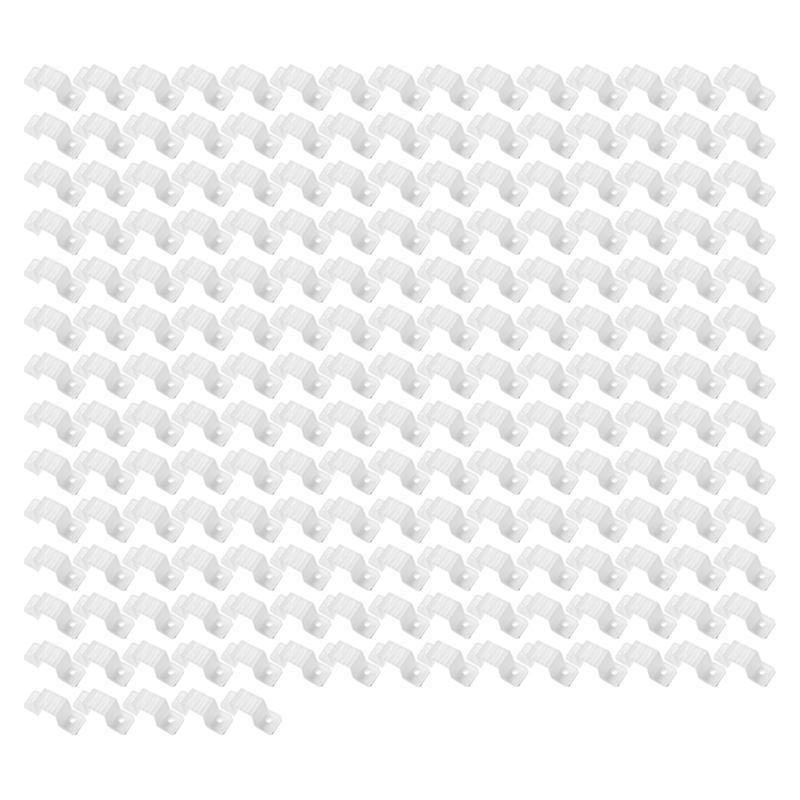 Mounting Holder Translucent Snap (width: 14mm, 200 Pieces / Package)
