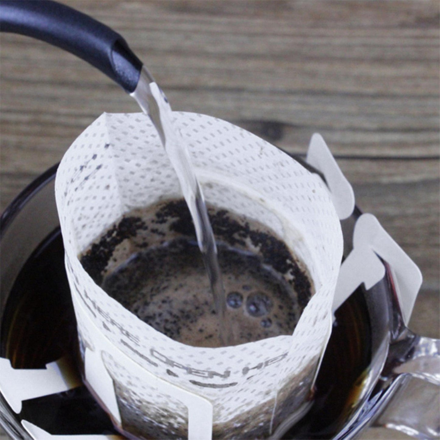 450 Pcs Drip Coffee Filter Bag Style Coffee Filters Paper Home Travel