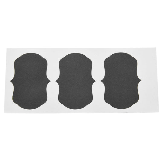 36 Pcs/set Blackboard Sticker Craft Jars Board Sticker Black Board