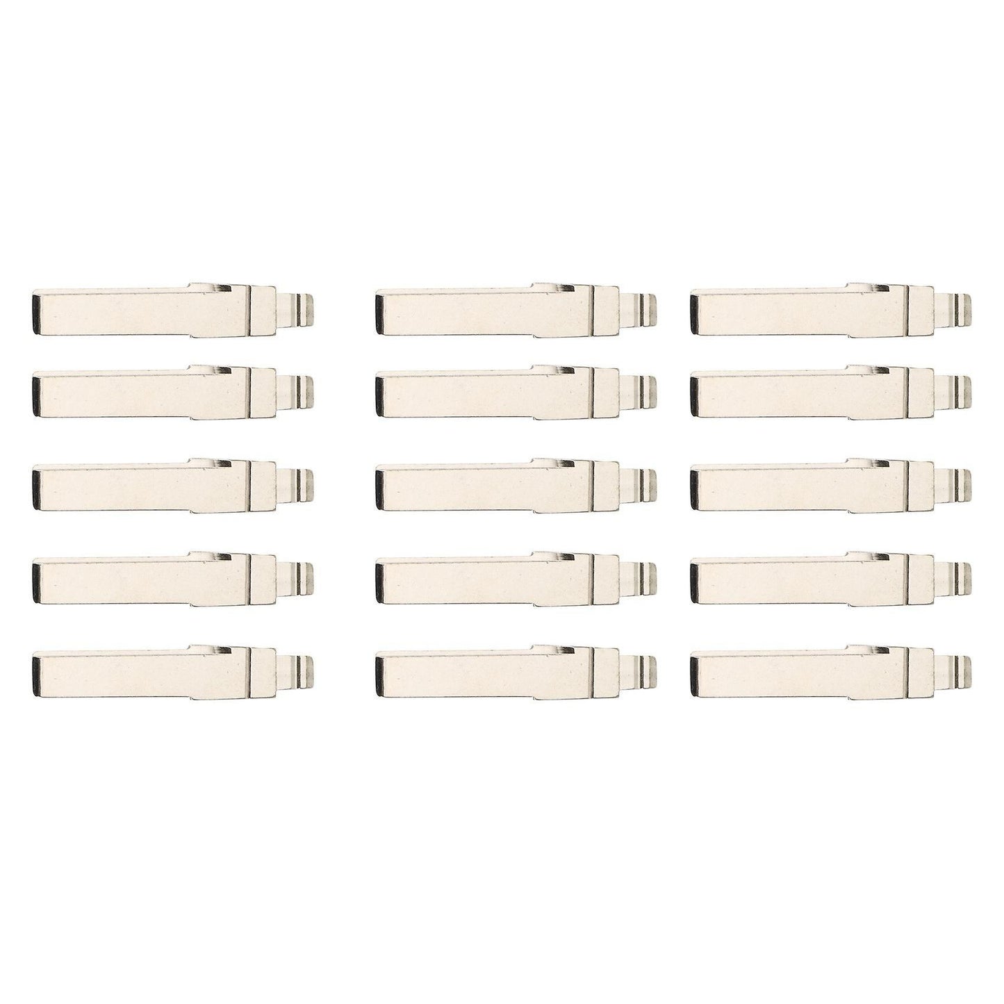 15pcs/lot Haa Flip Remote Car Key Blanks Metal Uncut Flip Remote
