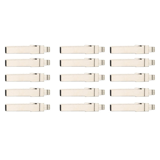 15pcs/lot Haa Flip Remote Car Key Blanks Metal Uncut Flip Remote