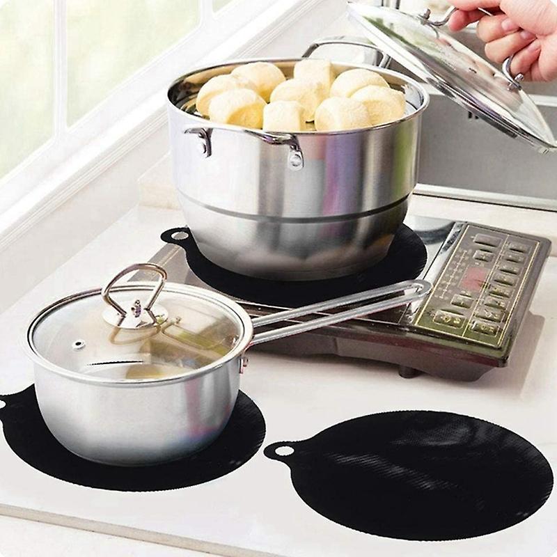 Electric Induction Hob Protector Mat Anti-slip Protector Mat 2 Pack