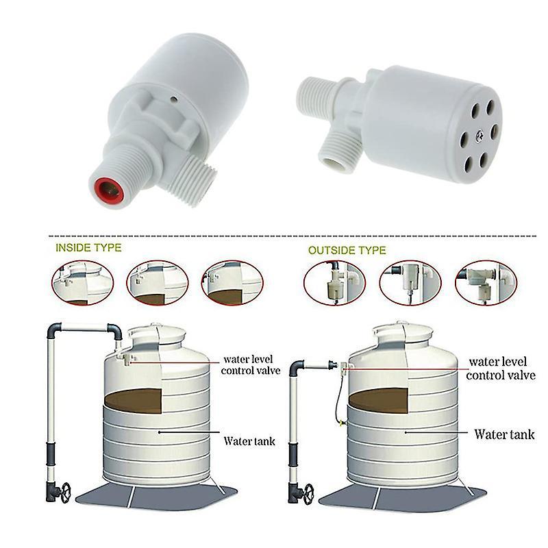 G3/4 Solar Water Tower Pool Automatic Water Level Controller Plastic