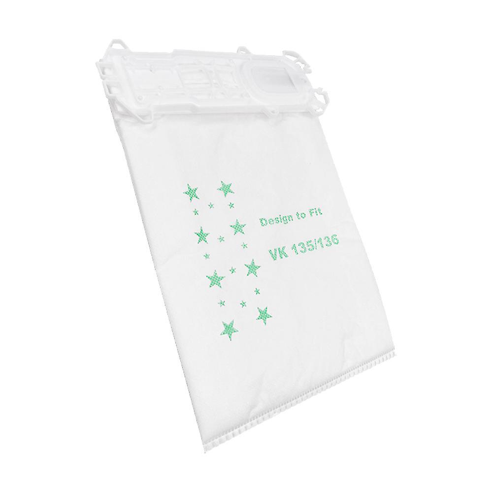5 Pcs Dust Bags for Vorwerk Vk135 Vk136 Fp135 Fp136 Vacuum Cleaner