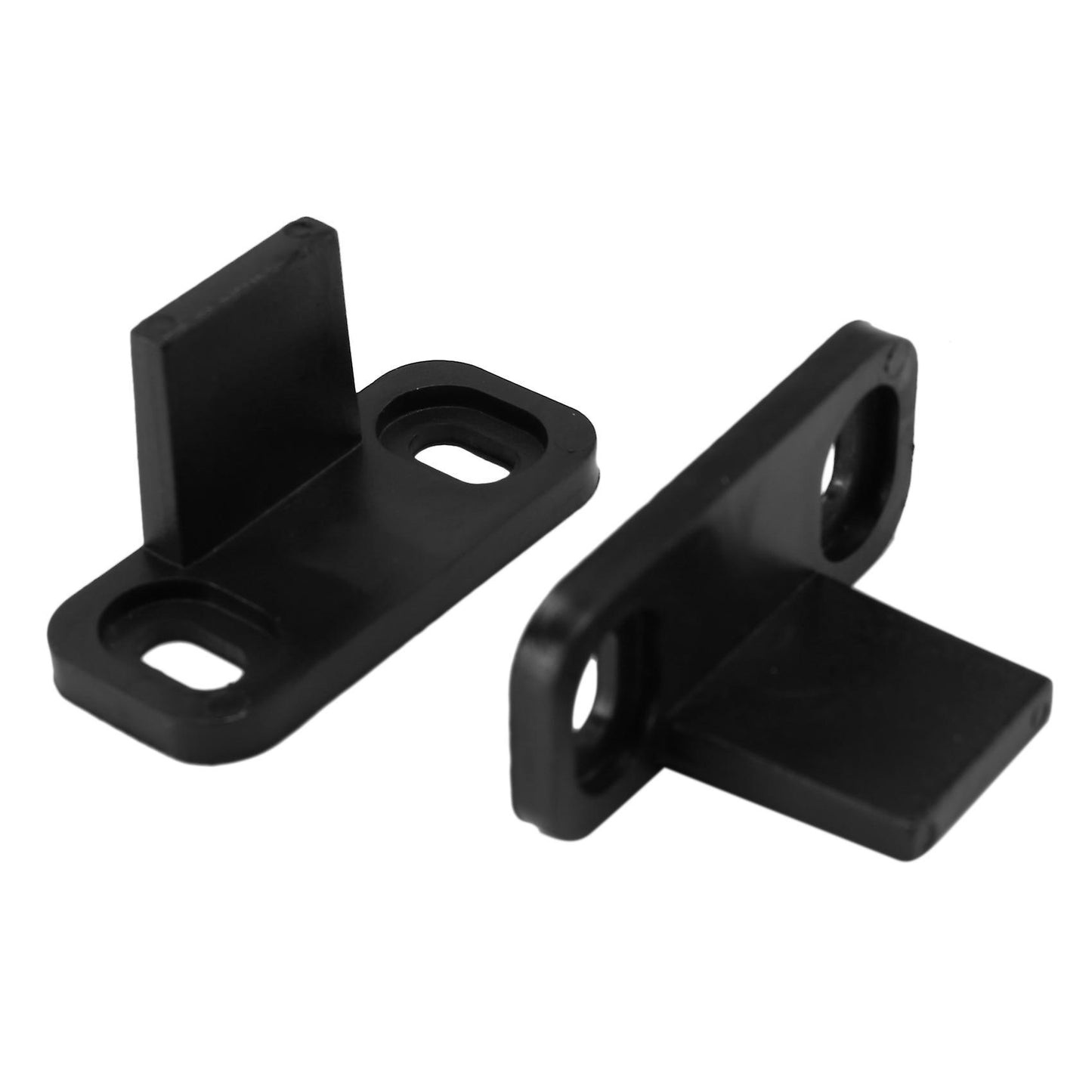 4 Set Sliding Barn Door Bottom Dual Clip Floor Mounted Guide Hardware