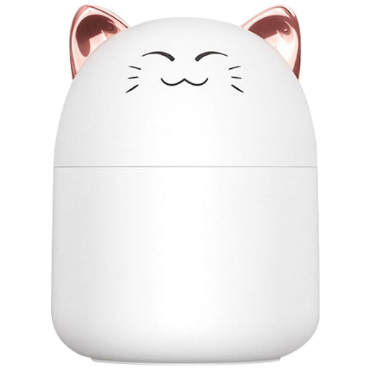 M8 Cute Pet Humidifier Household Small Usb Car Atomizer, White Cat