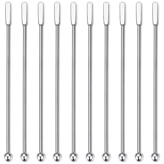12pcs Swizzle Sticks, Premium Cocktail Beverage Drink Stirrer Stick