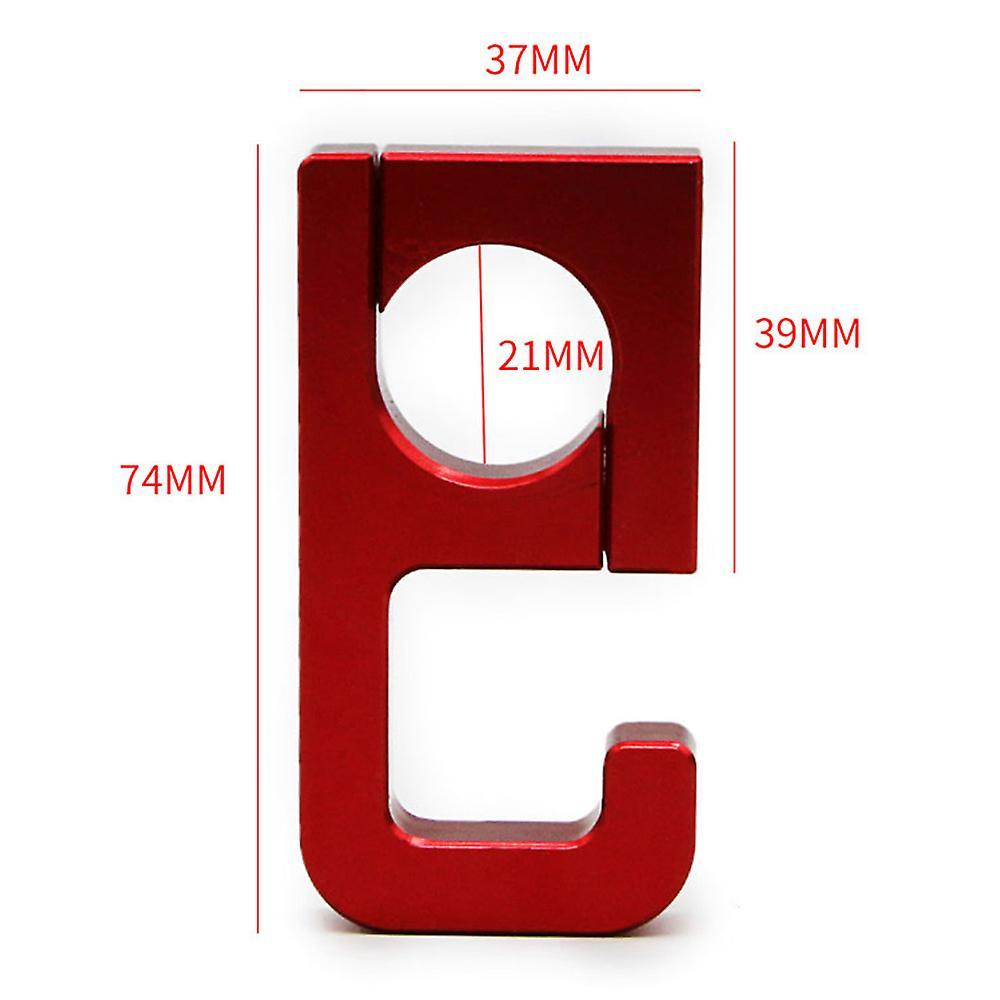 Motorcycle Luggage Helmet Hook for Honda Hornet Msx125 Pcx125 (red)