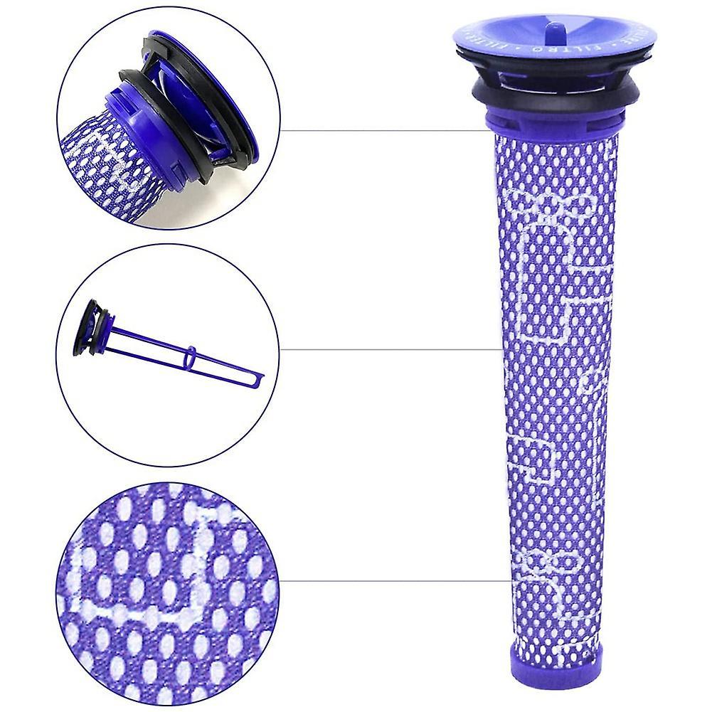 For Dyson V7 V8 Animal and Absolute Washable Pre-filters Post-filter
