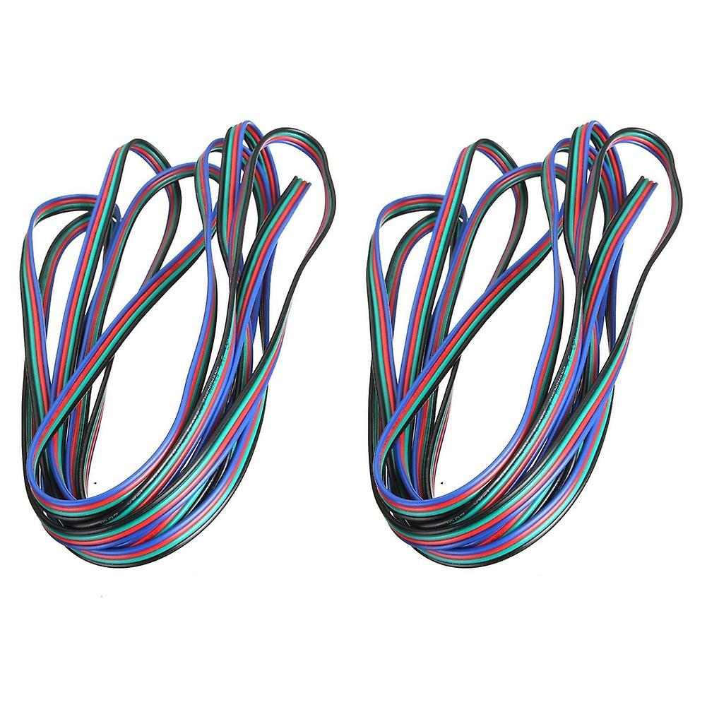 4 Broches Cable Connecteur Fil Extension Splitter Pour Led Bande 3m