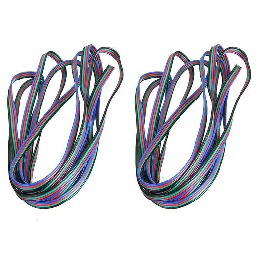 4 Broches Cable Connecteur Fil Extension Splitter Pour Led Bande 3m