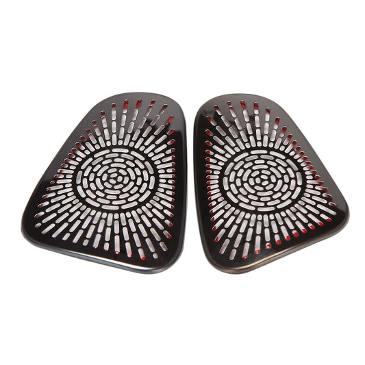 Car Dashboard Horn Cover Center Console Speaker Cover Trim Black