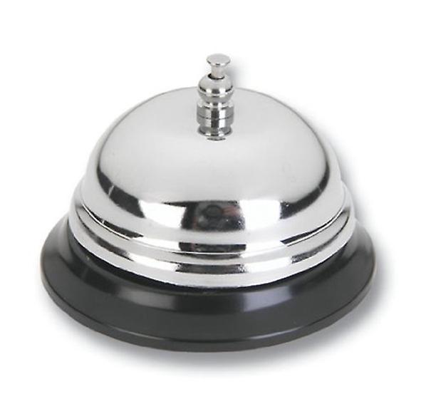 Classic Service Concierge Hotel B & B Desk Call Steel Bell