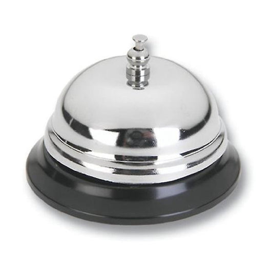 Classic Service Concierge Hotel B & B Desk Call Steel Bell