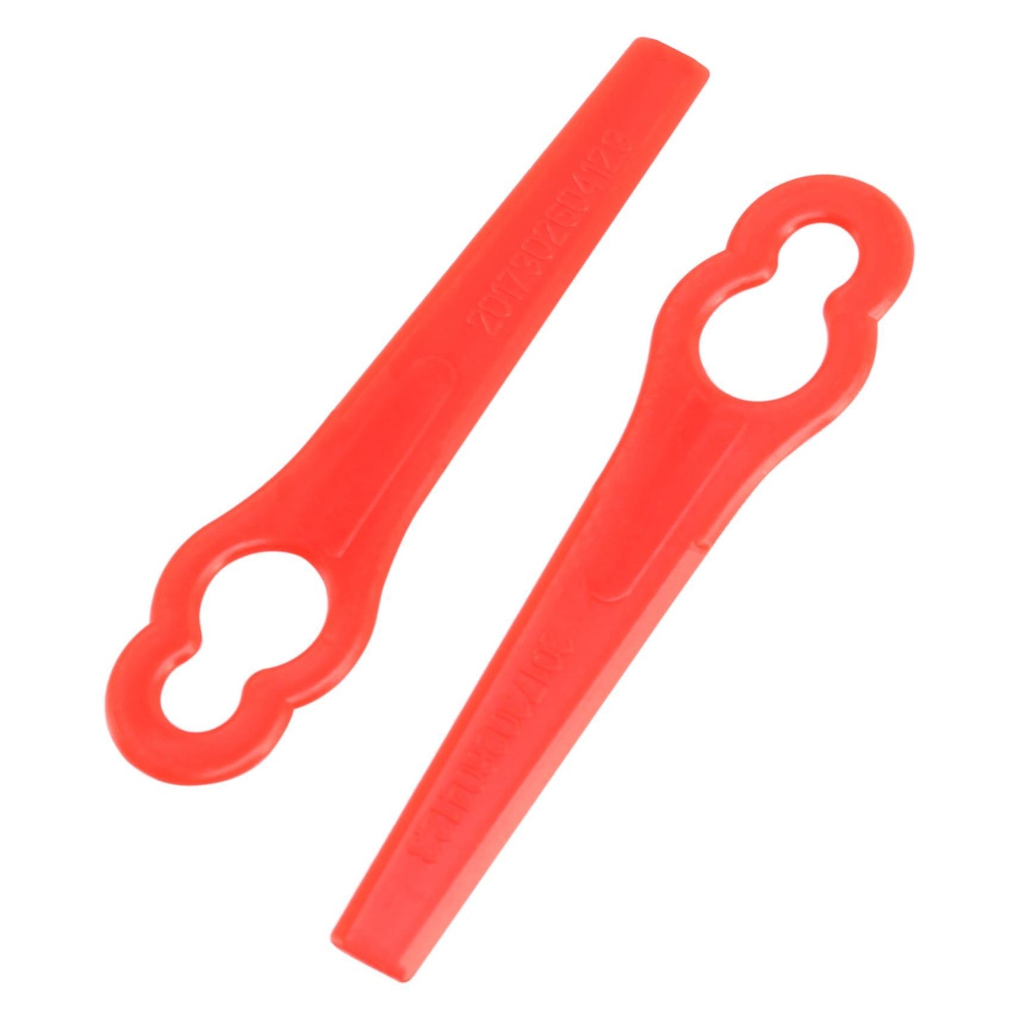 100 Pcs Plastic Grass Trimmer Blades, Cordless Strimmer Blades 83 Mm