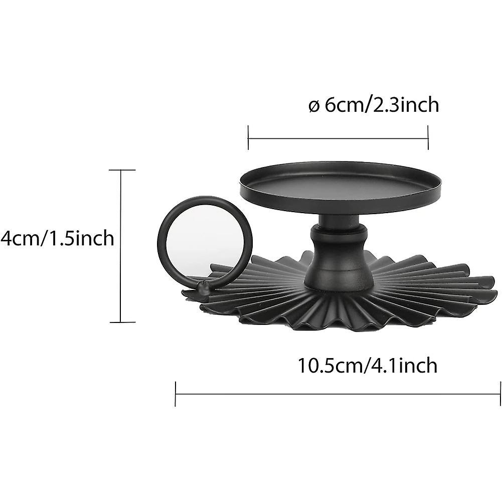 Set Of 2,decorative Metal Candle Holder, Dining Table/home Decoration