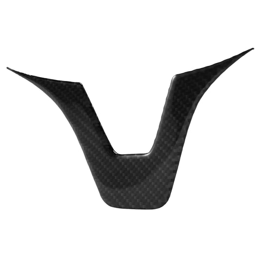 Carbon Fiber Steering Wheel Emblem Sticker,fit for Mercedes C-class