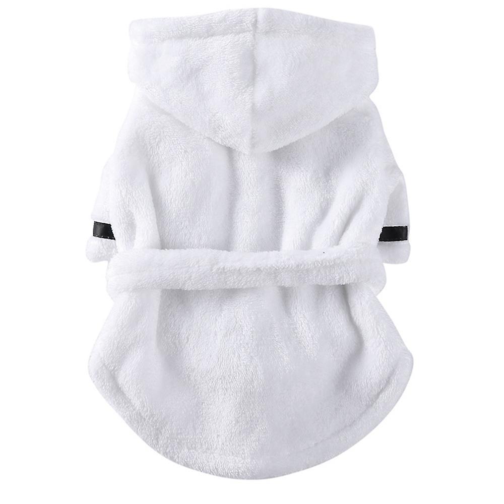 Dog Bathrob Pet Bath Drying Towel Clothes for Puppy Dogs Cats Pet -s