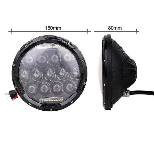 2pcs 7 Inch Round 150w Total Led Headlights for Jeep Wrangler Jk