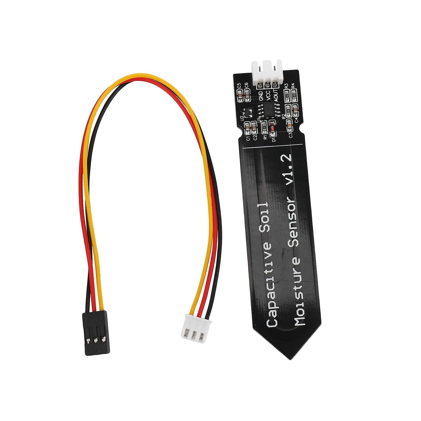 10pcs Capacitive Soil Moisture Sensor Module Wide Voltage Wire V1.2