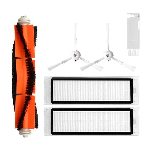 6pcs Side Brush Main Brush Rag Filter Screen Cleaning Brush