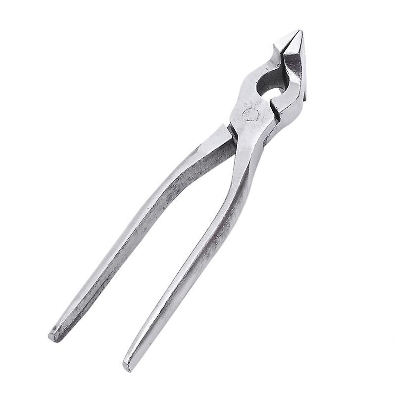 Handle Leather Pliers Steel Diy Edge Adjustment Press Flatten Forceps
