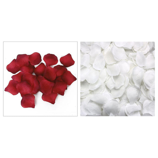 500 Rose Petals Scattered White Decoration Wedding Party