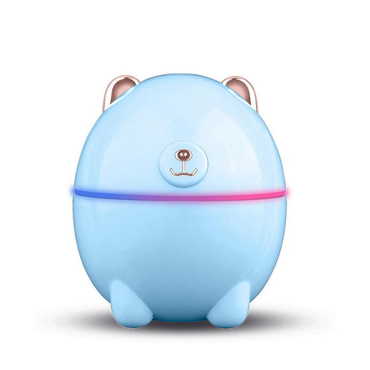 Air Humidifier Pet Mini Household Small Usb Led Night Lamp ,blue