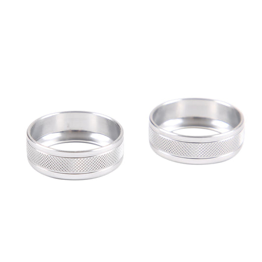 For Toyota 86 Subaru Brz Car Volume Media Knob Aluminum Alloy Silver