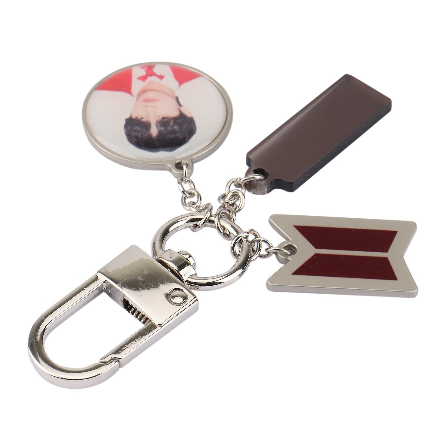 Round Metal Jewelry Mobile Phone Bag for Men and Women V Taehyung