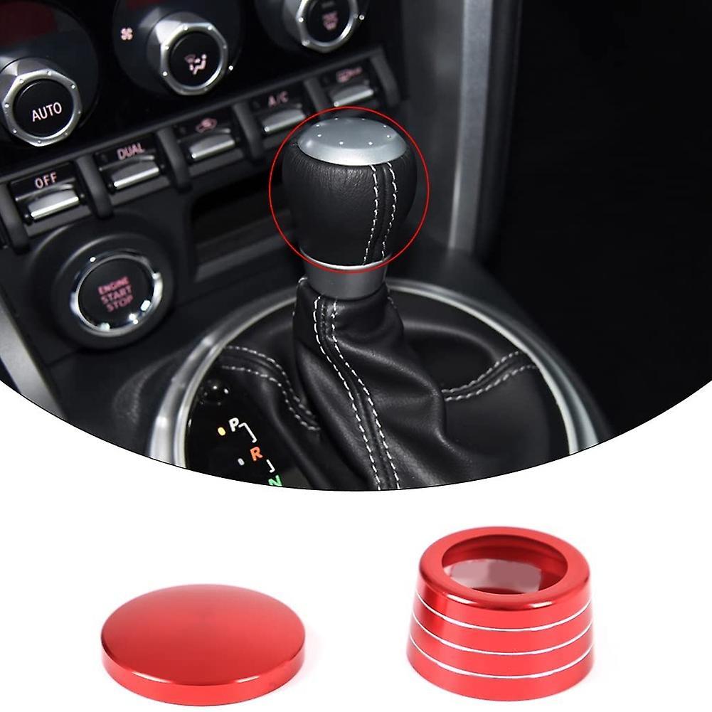 For Toyota 86 Subaru Brz 2012-2020 Car Aluminum Alloy Gear Shift, Red