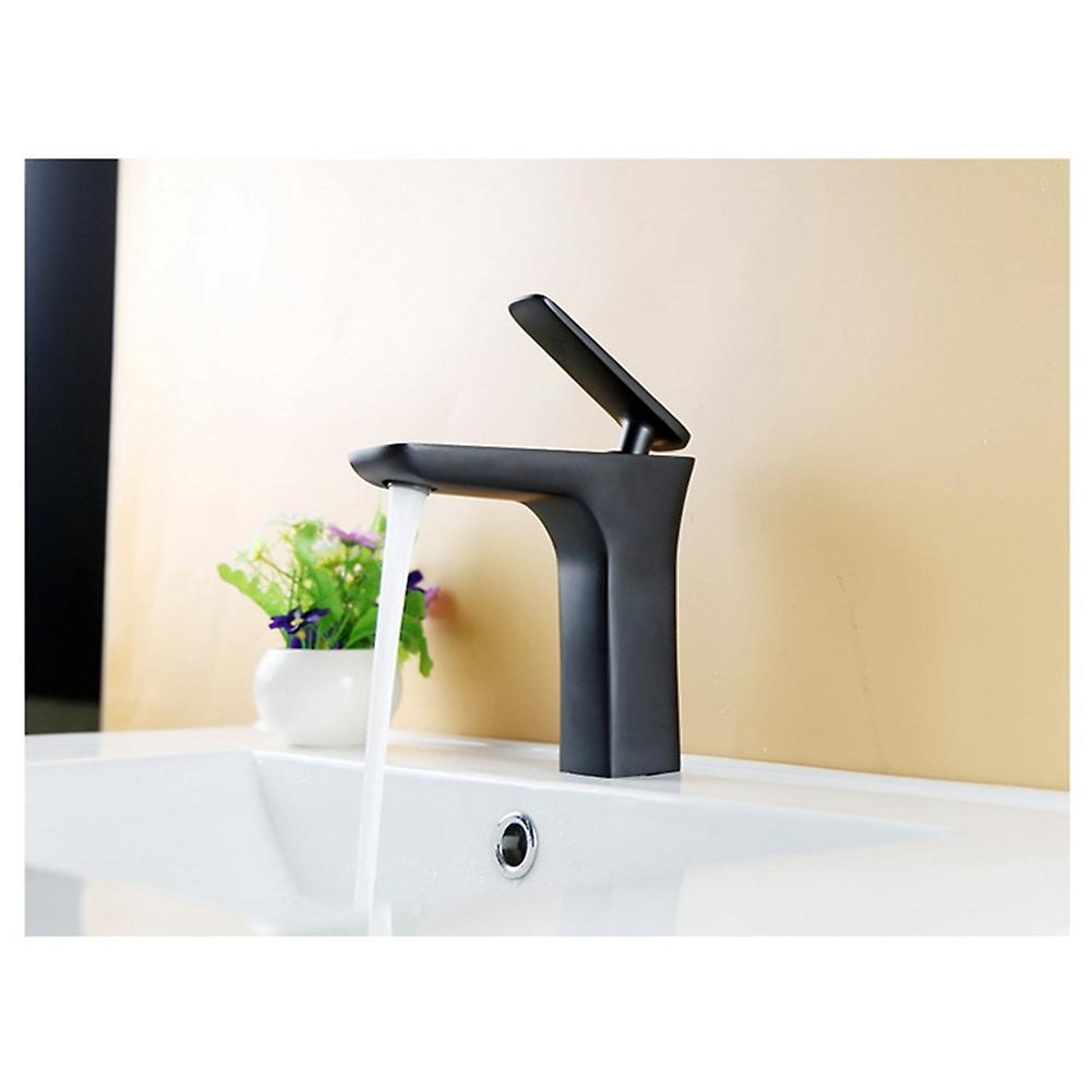 Copper Kitchen Sink Faucet Mixer Taps for Bathroom Bar Sink (black)