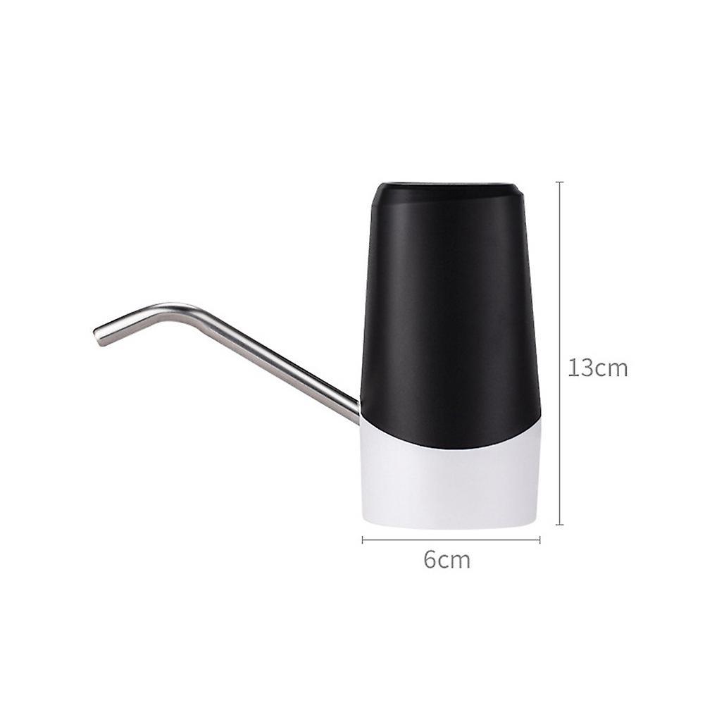 Electric Water Pump Usb Dispenser Pump for Kitchen Workshop (black)