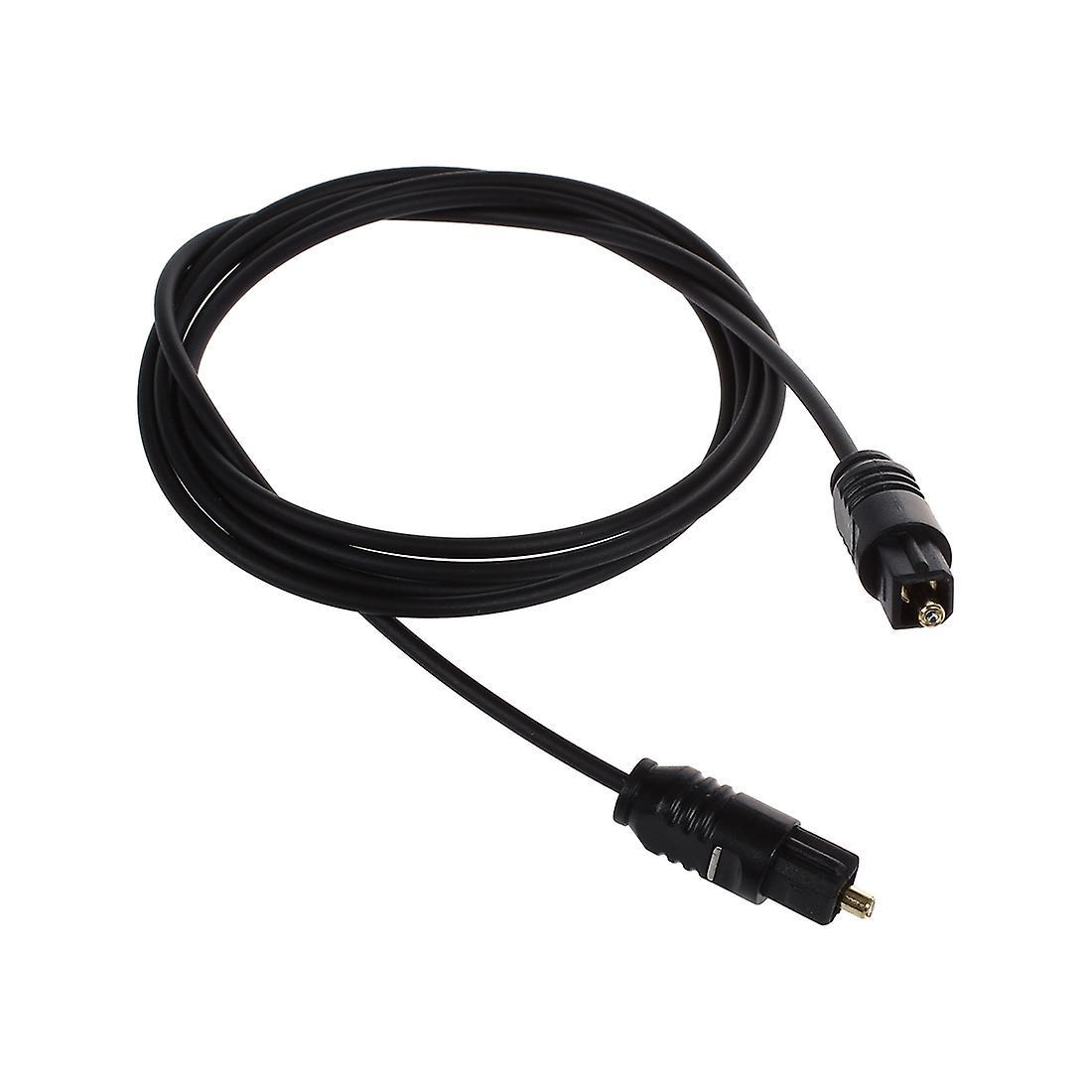 3 Ft 1.1m Metre Digital Fibre Optical Audio Toslink Spdif Md Dvd Cable Lead Plug