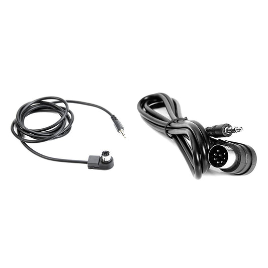 Car 3.5mm Aux Input Adapter Audio Cable Mini Jack Aux 8-pin