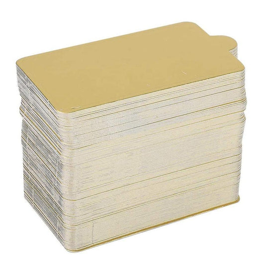100 Slices Of Mousse Bottom Pad Cake Spacer 90x50mm Rectangular Tray